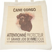 Tote Bag Sac Tissu Cane Corso