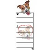 Bloc Listes Courses Aimantée Jack Russell