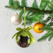 Petite Boule de Noël Beauceron Berger de Beauce