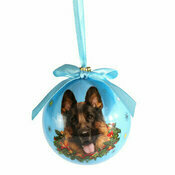 Petite Boule de Nol Berger Allemand Dcoration