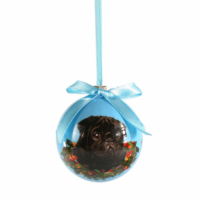 Petite Boule de Nol Carlin Noir