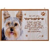 Plaque Bois Dcorative Yorkshire (sans noeud)