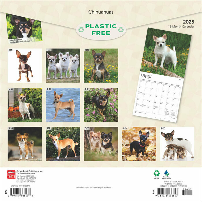 Calendrier 2025 Chihuahua