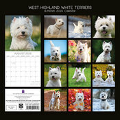 Calendrier Mural 2026 Chien Westi