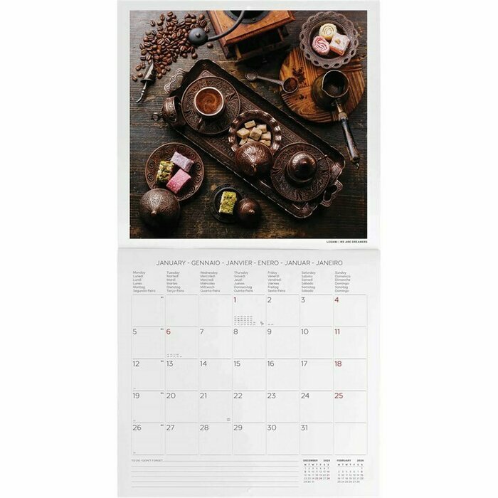 Calendrier 2025 Café et Chocolat
