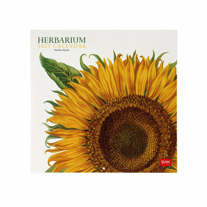 Calendrier Mural 2025 Herbier Fleurs Botaniques