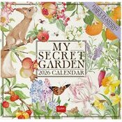 Calendrier Mural Familial 2025 Dessins Jardins et Fleurs