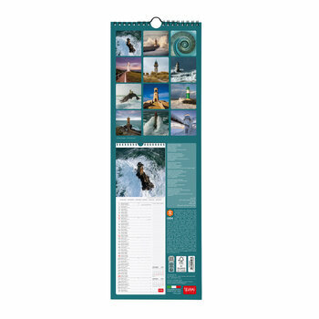Calendrier Slim 2025 Phares du Monde