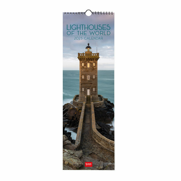 Calendrier Slim Mural 2025 Phares du Monde