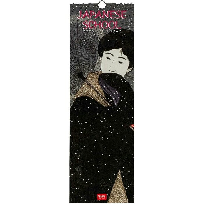 Calendrier Slim Mural 2025 Art Japonais