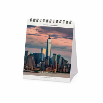 Calendrier Chevalet 2025 New York