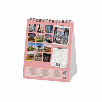 Calendrier Chevalet 2025 Paris France