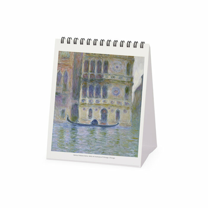Calendrier Chevalet impressionniste2025 Claude Monet