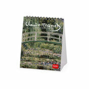 Calendrier Chevalet Bureau 2025 Claude Monet