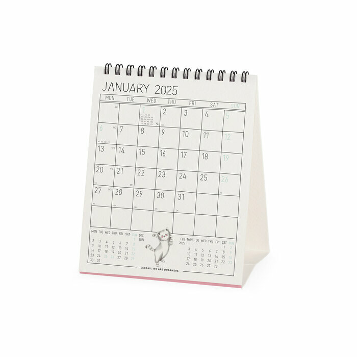 Calendrier Chevalet 2025 Dessin Chat Humour