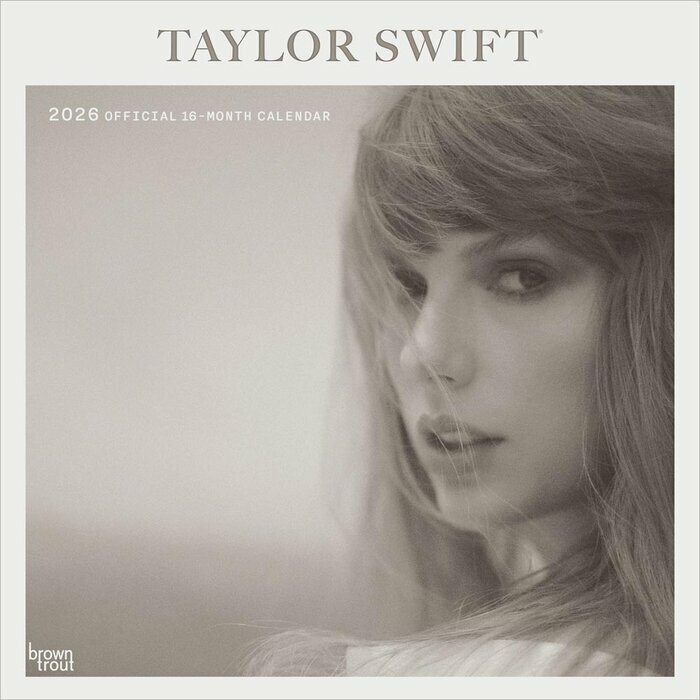 Calendrier Papier 2026 Chanteuse Taylor Swift