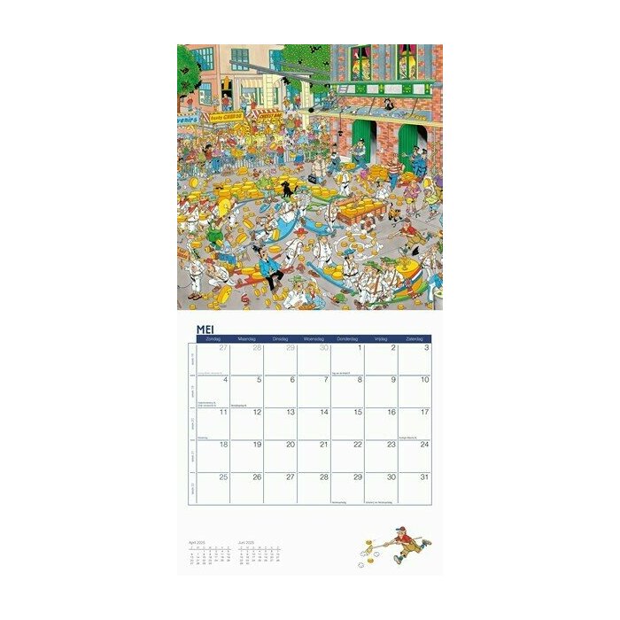 Calendrier 2025 Jan Van Haasteren