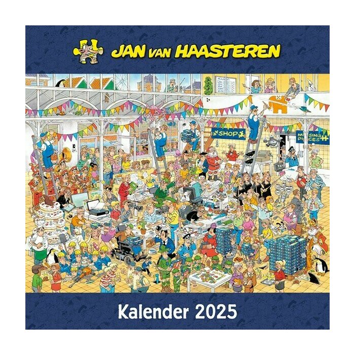 Calendrier Mural 2025 Jan Van Haasteren