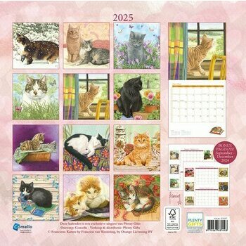Calendrier 2025 Dessin Chats Francien Katten Calendrier 2025 Dessin Chats Francien Katten
