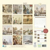 Calendrier 2025 Art Anton Pieck Villages