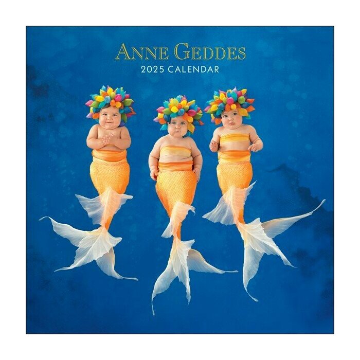 Calendrier Mural 2025 Nourrissons Bbs Anne Geddes