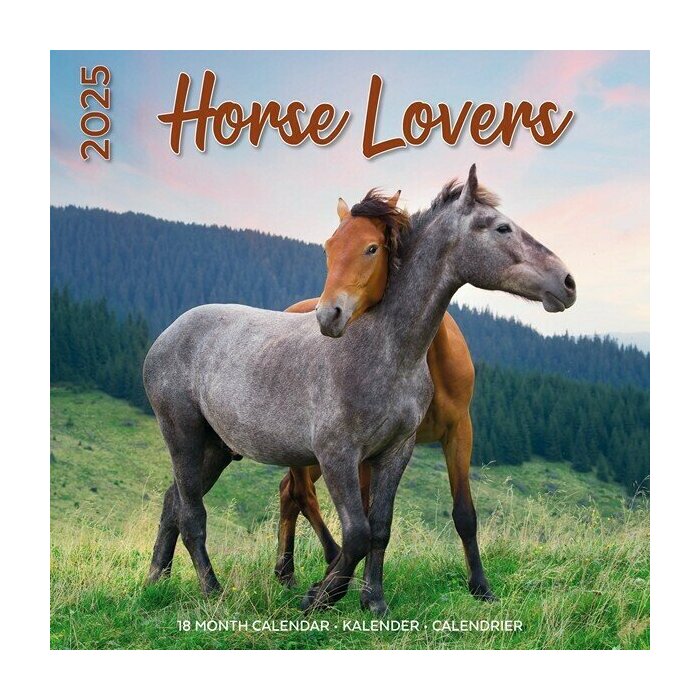Calendrier Mural 2025 Amoureux des Chevaux