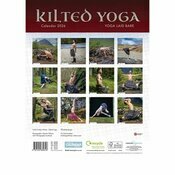 Calendrier 2026 Sexy Homme en Yoga Kilt Ecossais A3