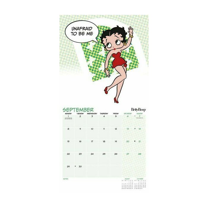 Calendrier 2025 Pin-up Betty Boop