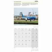 Calendrier 2025 Avions de Ligne Modernes