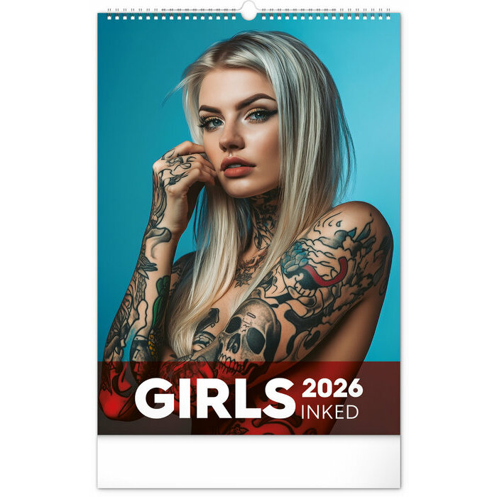 Maxi Calendrier Mural 2025 Sexy Femme Romantique