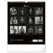 Calendrier 2026 Homme Sexy Torses Nus