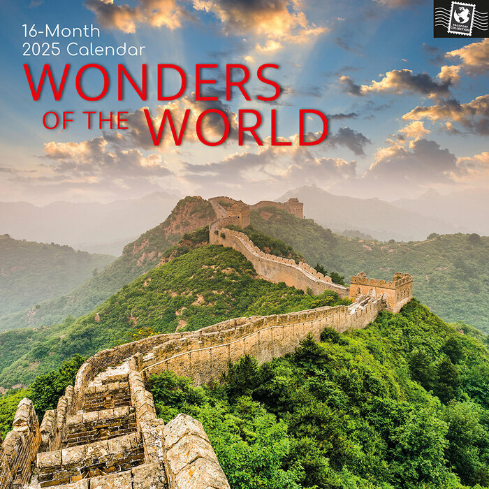 Calendrier Muraille Chine 2025 Merveilles du Monde