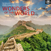 Calendrier Muraille Chine 2025 Merveilles du Monde