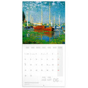 Calendrier 2026 Art Claude Monet