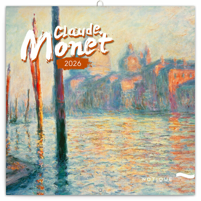 Calendrier Mural 2026 Art Claude Monet