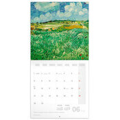 Calendrier Papier 2025 Art Vincent Van Gogh