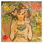 Calendrier Mural 2025 Art Alphonse Mucha Exclusif