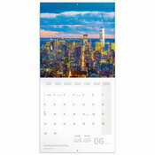 Calendrier papier 2026 Ville New York 