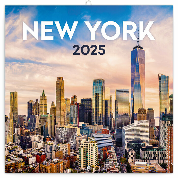 Calendrier Mural 2025 Ville New York 