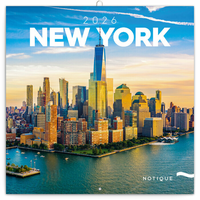 Calendrier Mural 2026 Ville New York 