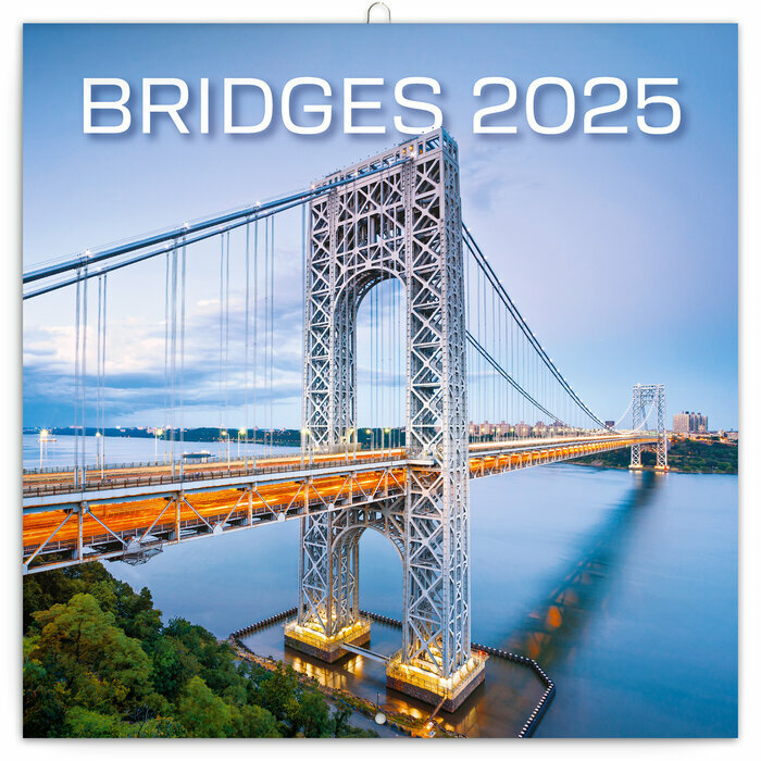 Calendrier Mural 2025 Les Plus Beaux Ponts du Monde