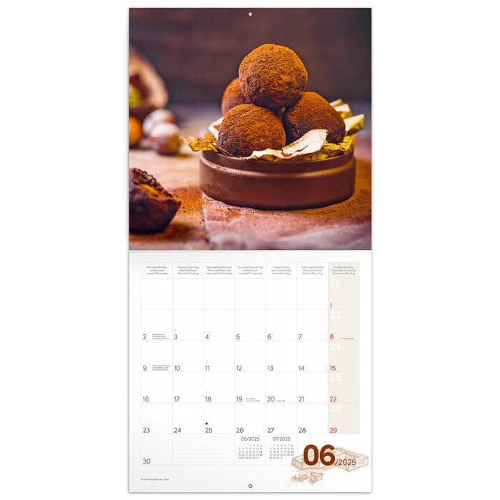 Calendrier 2025 Irrsistible et Gourmand Chocolat Parfum 