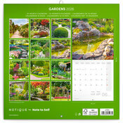 Calendrier Papier 2025 Jardins et Massifs