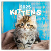 Calendrier Mural 2025 Chatons Mignons et Espiègles