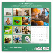 Calendrier 2026 Animaux Smiles