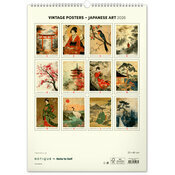 Maxi Calendrier Japon 2025 Affiches Vintage Art Japonais