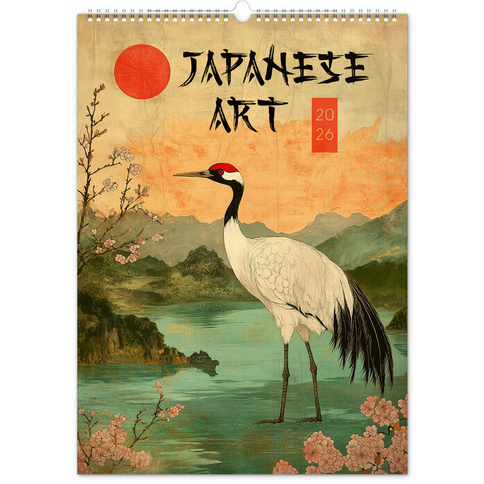 Maxi Calendrier Hokusai 2025 Affiches Vintage Art Japonais