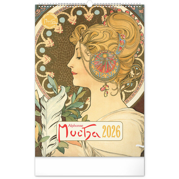 Maxi Calendrier Mural 2026 Affiches Art Nouveau Mucha Exclusif