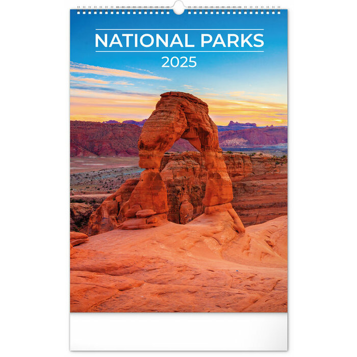 Maxi Calendrier USA 2025 Parcs Nationaux du Monde