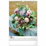Maxi Calendrier 2025 Bouquets Fleurs et Compositions Florales